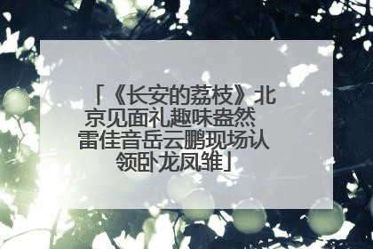 《长安的荔枝》北京见面礼趣味盎然 雷佳音岳云鹏现场认领卧龙凤雏
