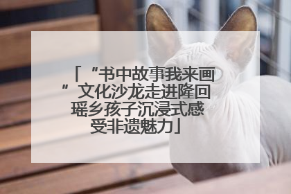 “书中故事我来画”文化沙龙走进隆回 瑶乡孩子沉浸式感受非遗魅力