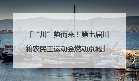 “川”势而来！第七届川籍农民工运动会燃动京城