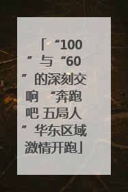 “100”与“60”的深刻交响 “奔跑吧 五局人”华东区域激情开跑