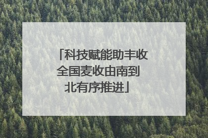 科技赋能助丰收 全国麦收由南到北有序推进