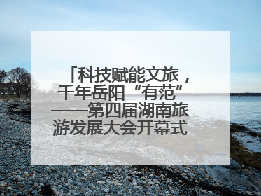科技赋能文旅，千年岳阳“有范”——第四届湖南旅游发展大会开幕式暨文化旅游推介会侧记