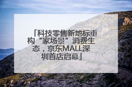 科技零售新地标重构“家场景”消费生态，京东MALL深圳首店启幕
