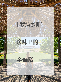罗湾乡畔 珍味里的幸福路