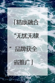 精康融合“无忧无棣”品牌获全省推广
