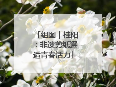 组图｜桂阳：非遗剪纸邂逅青春活力