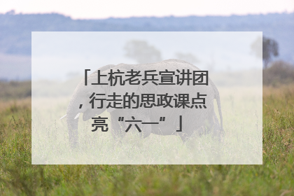 上杭老兵宣讲团，行走的思政课点亮“六一”