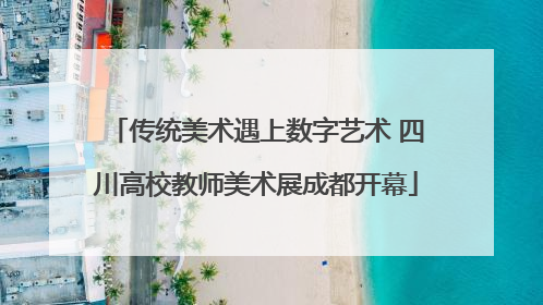 传统美术遇上数字艺术 四川高校教师美术展成都开幕