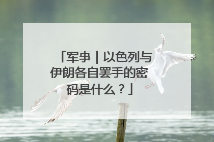 军事｜以色列与伊朗各自罢手的密码是什么？