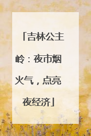 吉林公主岭：夜市烟火气，点亮夜经济