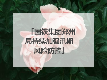 国铁集团郑州局持续加强汛期风险防控