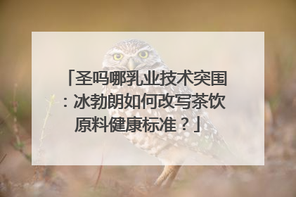圣吗哪乳业技术突围：冰勃朗如何改写茶饮原料健康标准？