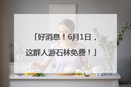 好消息！6月1日，这群人游石林免费！