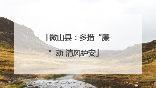 微山县：多措“廉”动 清风护安