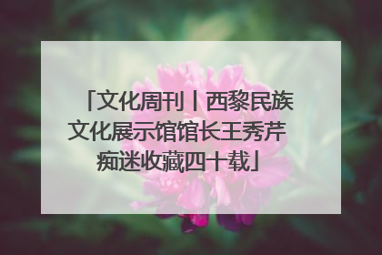 文化周刊丨西黎民族文化展示馆馆长王秀芹痴迷收藏四十载