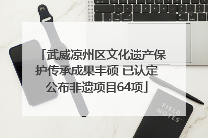 武威凉州区文化遗产保护传承成果丰硕 已认定公布非遗项目64项