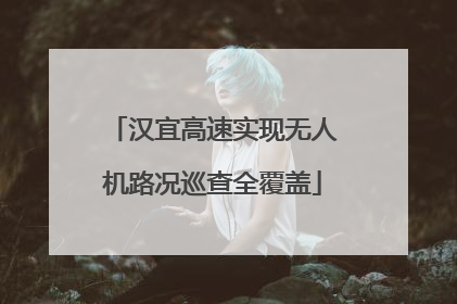 汉宜高速实现无人机路况巡查全覆盖