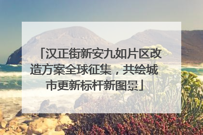 汉正街新安九如片区改造方案全球征集，共绘城市更新标杆新图景