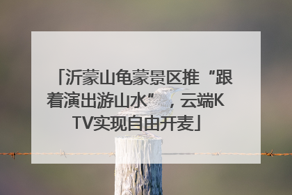 沂蒙山龟蒙景区推“跟着演出游山水”，云端KTV实现自由开麦