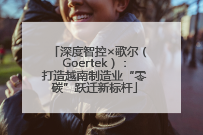 深度智控×歌尔（Goertek）：打造越南制造业“零碳”跃迁新标杆