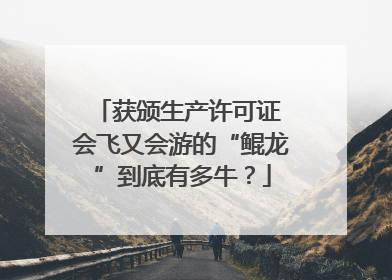 获颁生产许可证 会飞又会游的“鲲龙”到底有多牛？