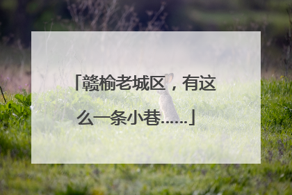 赣榆老城区，有这么一条小巷……