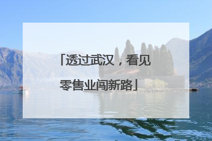 透过武汉，看见零售业闯新路