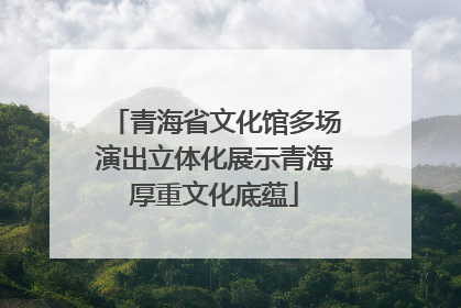 青海省文化馆多场演出立体化展示青海厚重文化底蕴