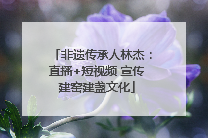 非遗传承人林杰：直播+短视频 宣传建窑建盏文化