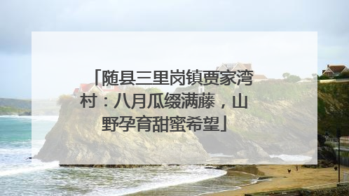 随县三里岗镇贾家湾村：八月瓜缀满藤，山野孕育甜蜜希望
