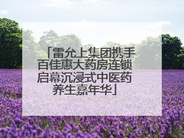 雷允上集团携手百佳惠大药房连锁启幕沉浸式中医药养生嘉年华