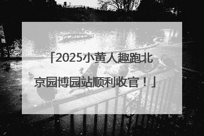 2025小黄人趣跑北京园博园站顺利收官！