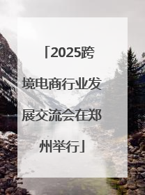 2025跨境电商行业发展交流会在郑州举行